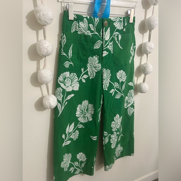 Anthropologie The Colette Magic Fabric Wide Leg High Rise Crop Pants NWT! - Picture 14 of 14